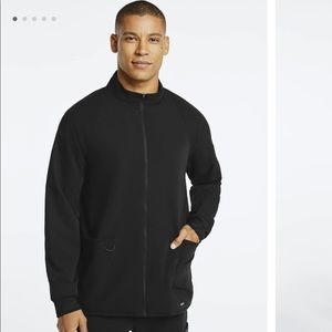 Jaanuu Men’s Scrub Jacket Black XS